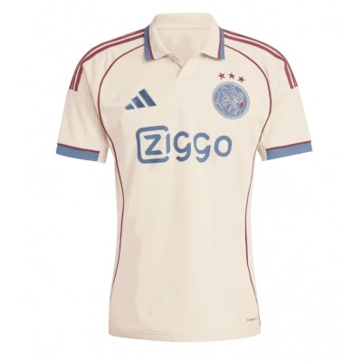 Moški Nogometni dresi Ajax Josip Sutalo #37 Tretji 2025-26 Kratek Rokav Moški Nogometni dresi Ajax Josip Sutalo #37 Tretji 2025-26 Kratek Rokav